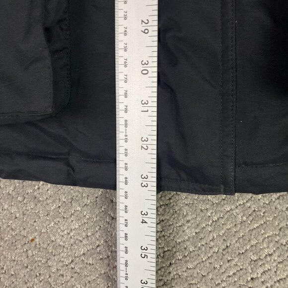 Eddie Bauer Premium Goose Down Parka Jacket Mens XXL Faux Fur Collar Weatheredge - Picture 10 of 13